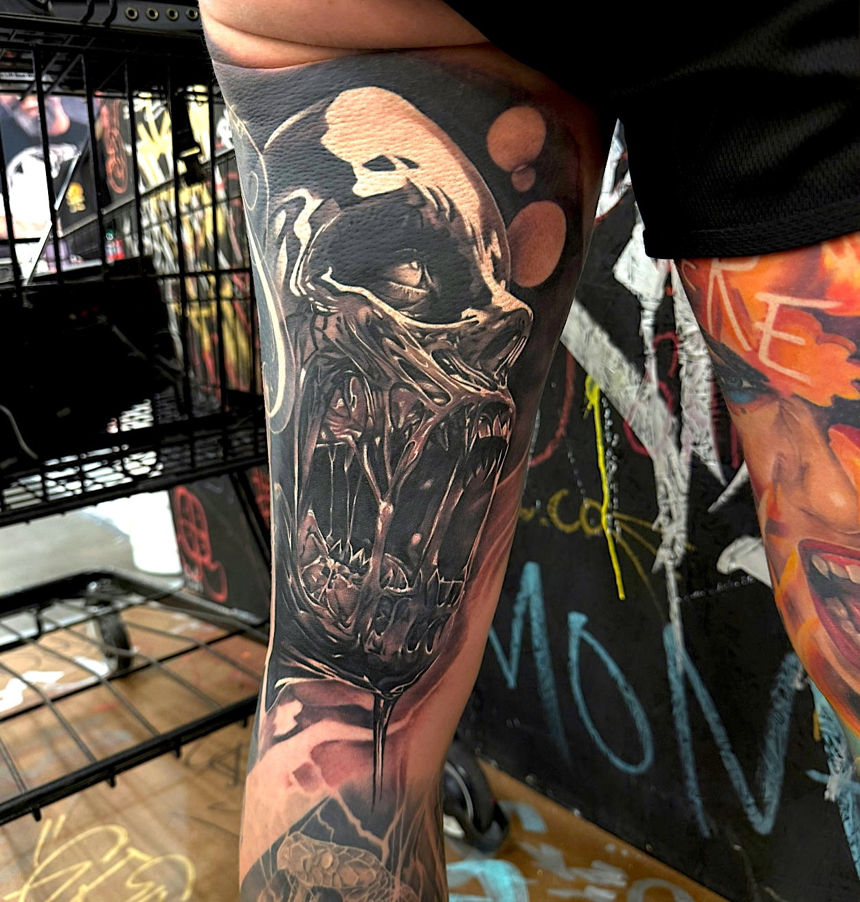 Black and grey realism tattoo 5