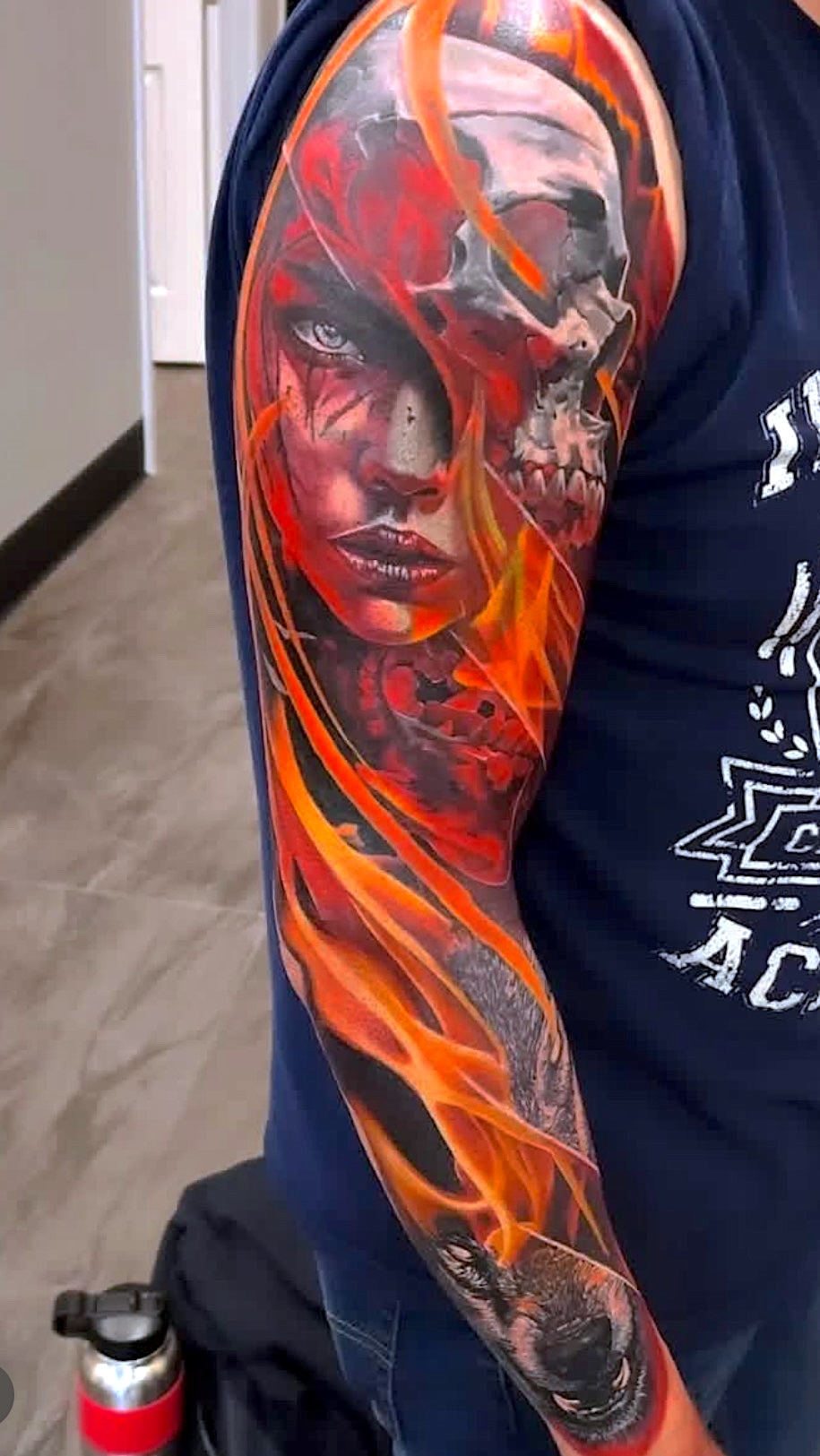 Color realism tattoo 3