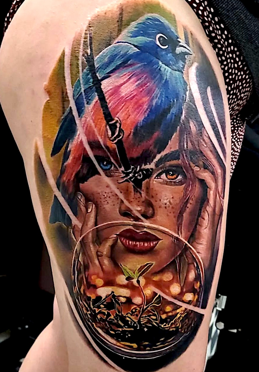 Color realism tattoo 8